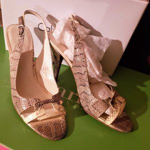 CALVIN KLEIN RARE STRAPPY HEELS